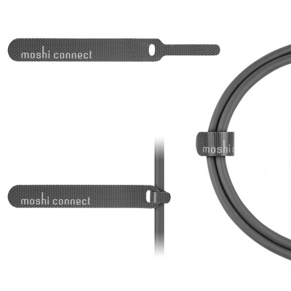 Moshi USB-C/USB-C Monitor Cable 1m Grå/Guld