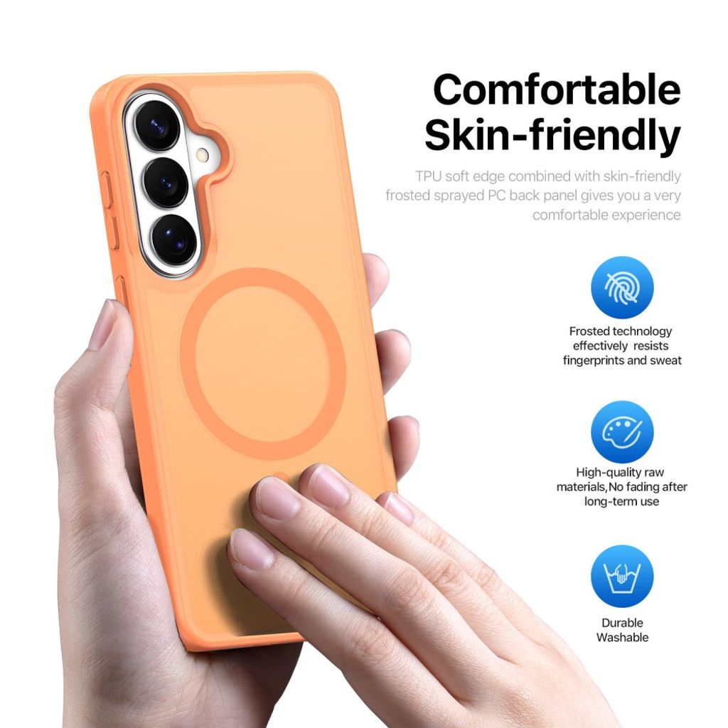 Dux Ducis Samsung Galaxy S26 Skal Yind Series MagSafe Orange