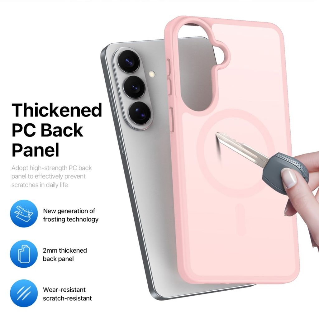 Dux Ducis Samsung Galaxy S26 Plus Skal Yind Series MagSafe Rosa