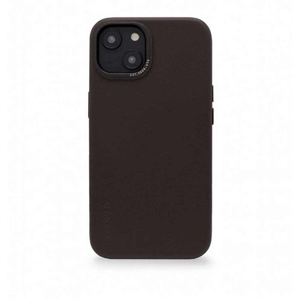 Decoded iPhone 14 Plus Skal Leather Backcover Brun