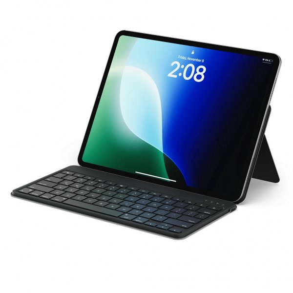 Satechi OntheGo Bluetooth Tangentbord med Stativ Svart