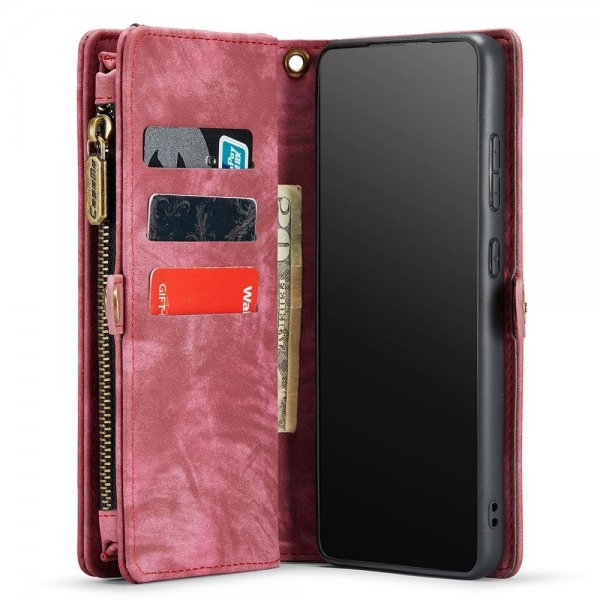 CaseMe Samsung Galaxy S21 008 Series Löstagbart Skal Röd
