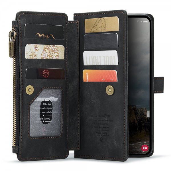 CaseMe Samsung Galaxy A55 Fodral C30 Series Svart
