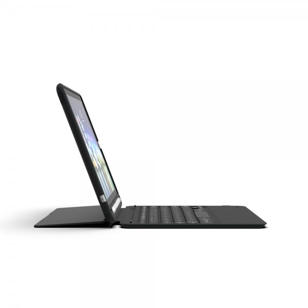 ZAGG iPad 10.2 Fodral med Tangentbord Slim Book Go Nordic Svart