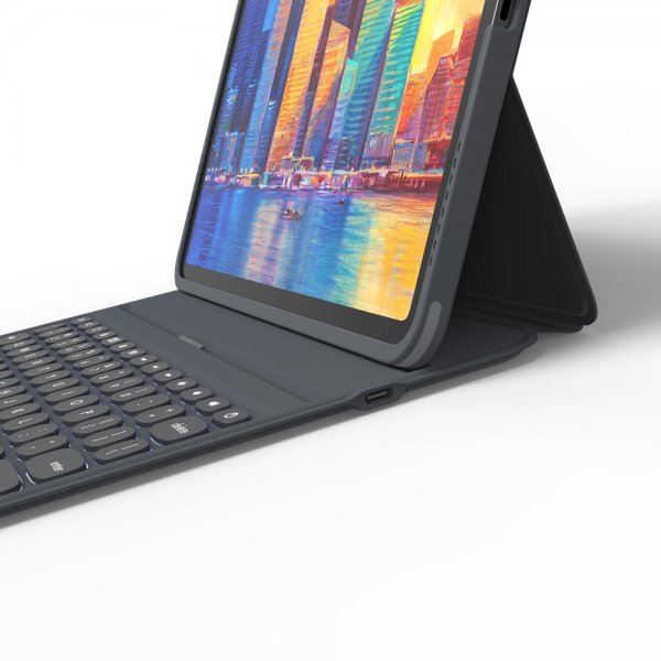 ZAGG iPad Air 10.9 (gen 4/5)/iPad Pro 11 (gen 2/3/4) Fodral med tangentbord Pro Keys Nordic