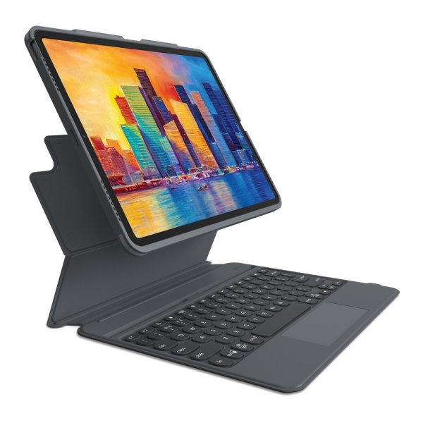 ZAGG iPad Pro 12.9 Fodral med tangentbord Pro Keys Trackpad Nordic