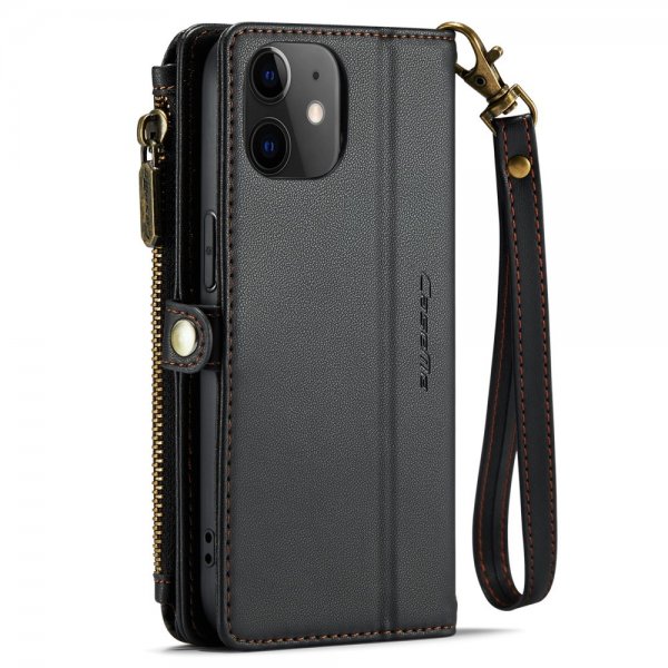 CaseMe iPhone 12/iPhone 12 Pro Fodral C36 Series Svart