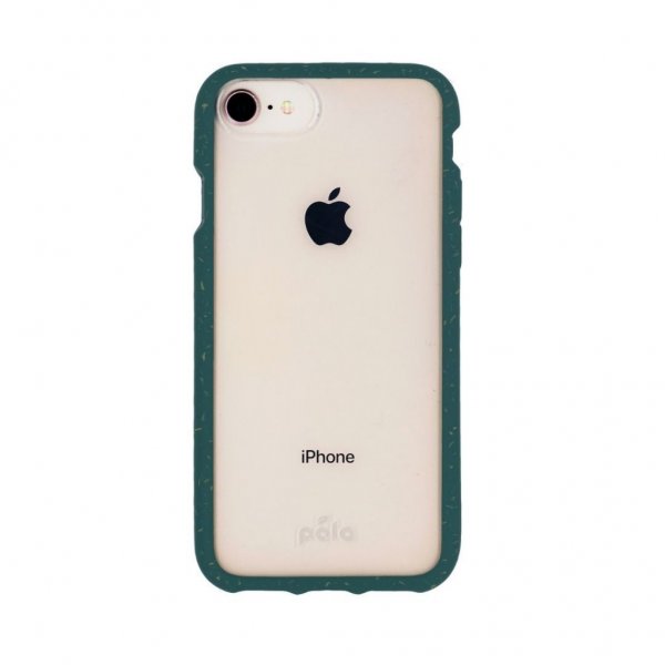 Pela iPhone 7/8/SE Skal Eco Friendly Clear Grön