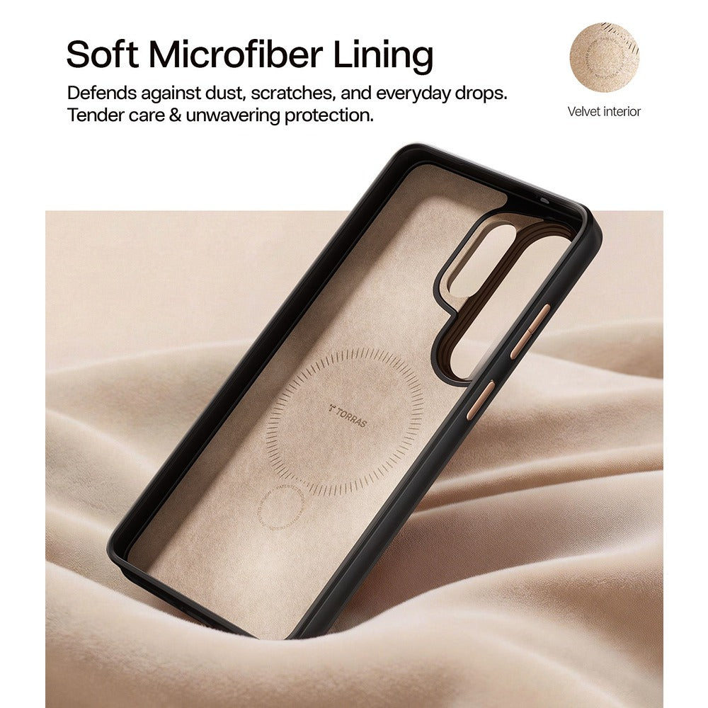 Torras Samsung Galaxy S26 Ultra Skal Ostand Q3 Vegskin Dark Purple
