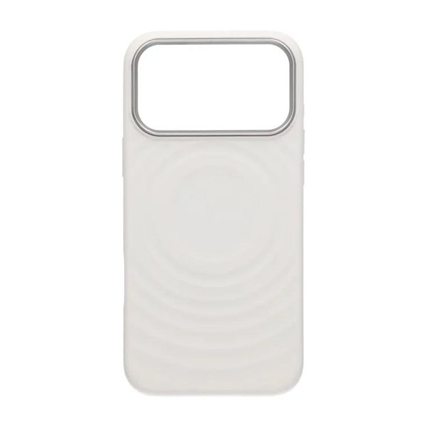 iPhone 17 Pro Max Skal Silikon MagSafe Vit