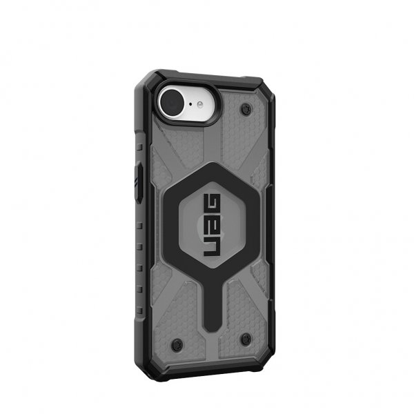 Urban Armor Gear (UAG) iPhone 16e/17e Skal Pathfinder Clear MagSafe Ash