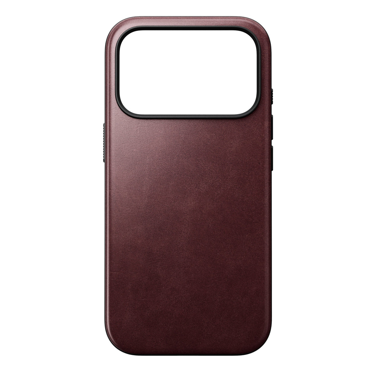 Nomad iPhone 17 Pro/iPhone 18 Pro Skal Modern Leather Case Horween Burgundy