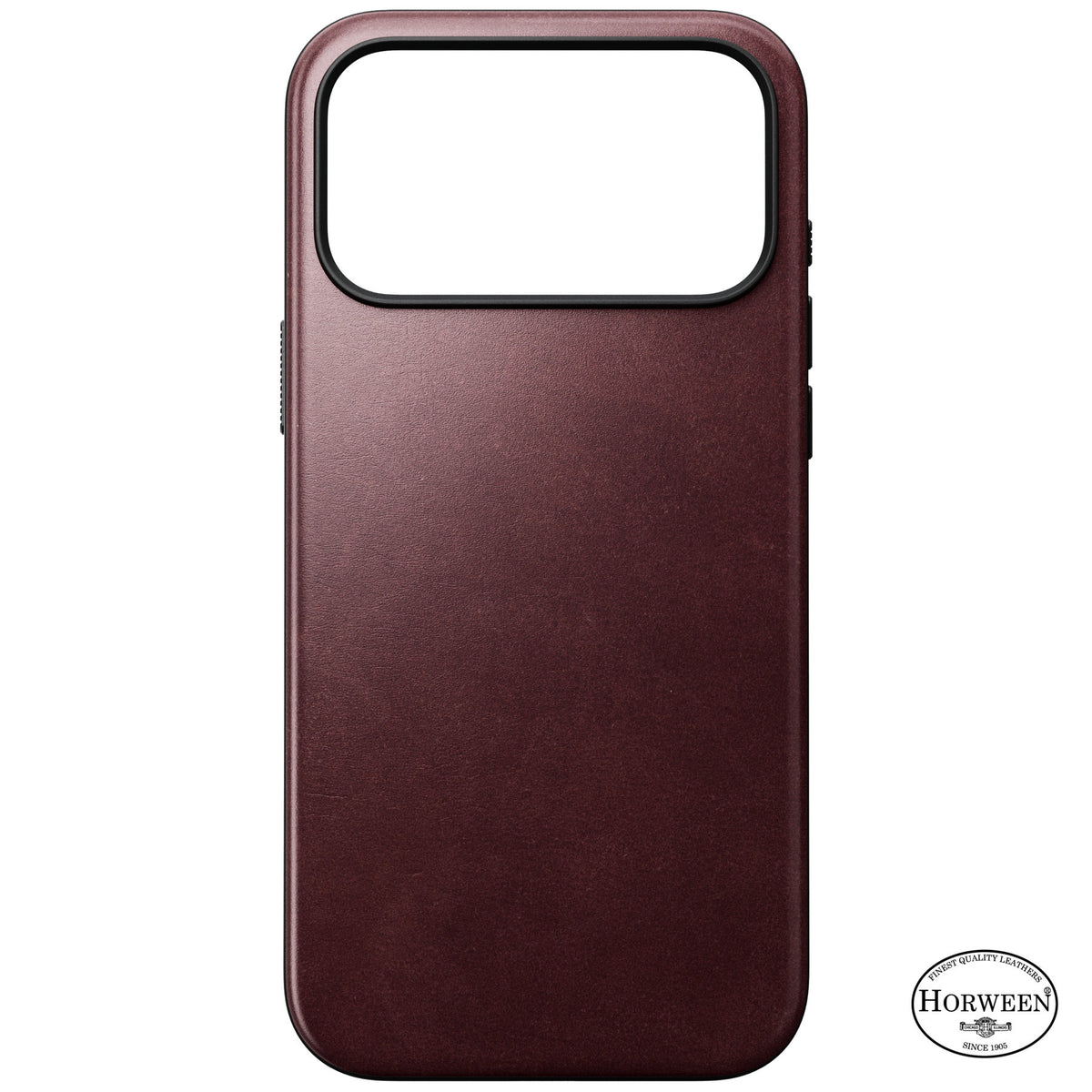 Nomad iPhone 17 Pro Max/iPhone 18 Pro Max Skal Modern Leather Case Horween Burgundy