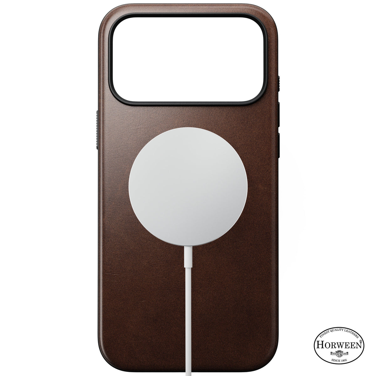 Nomad iPhone 17 Pro Max/iPhone 18 Pro Max Skal Modern Leather Case Horween Rustic Brown