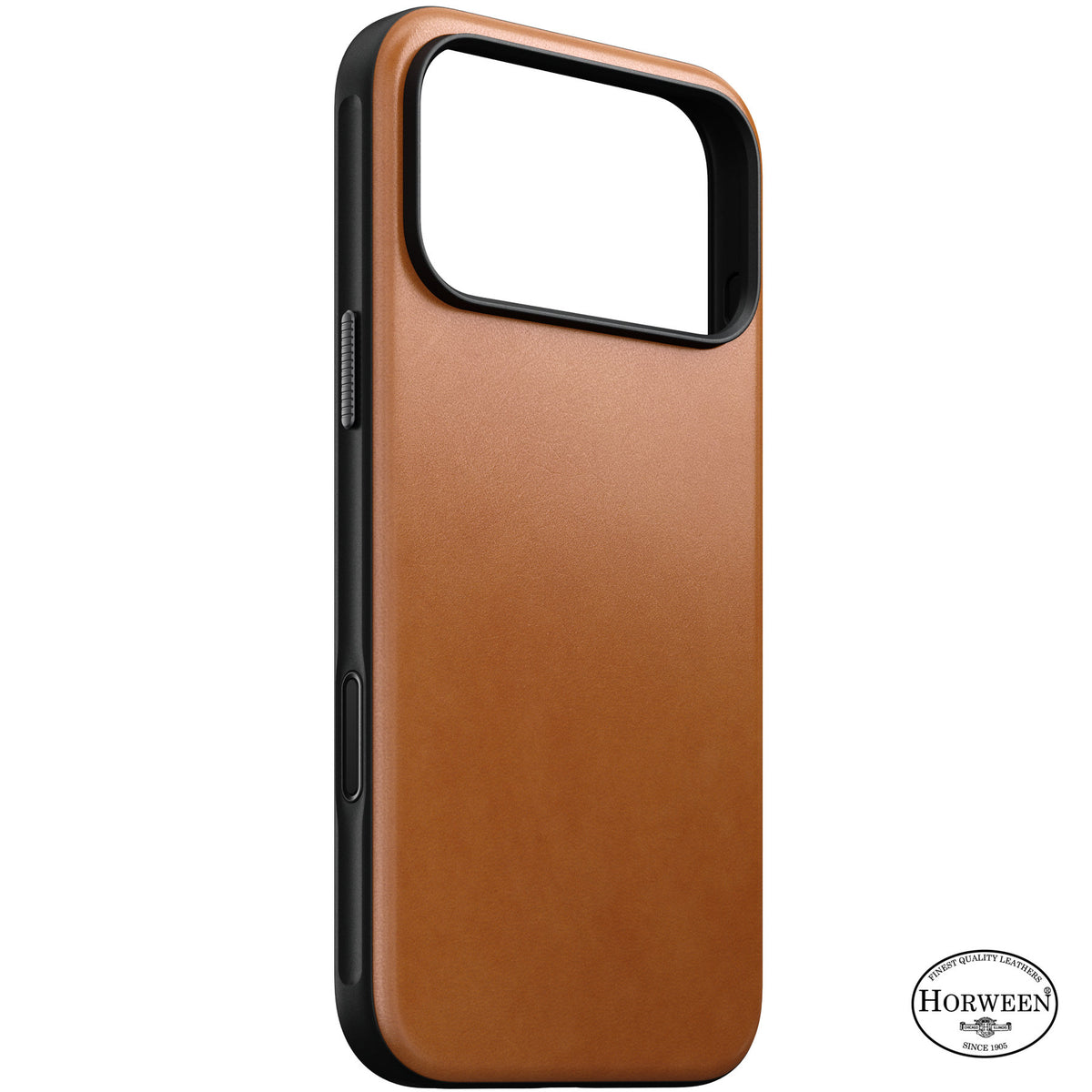 Nomad iPhone 17 Pro Max/iPhone 18 Pro Max Skal Modern Leather Case Horween Saddle