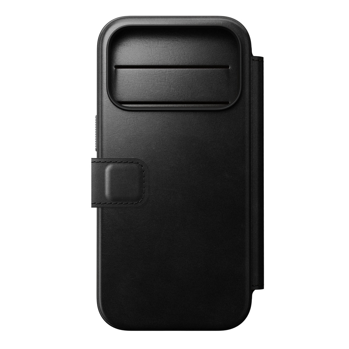 Nomad iPhone 17 Pro/iPhone 18 Pro Fodral Modern Leather Folio Horween Svart