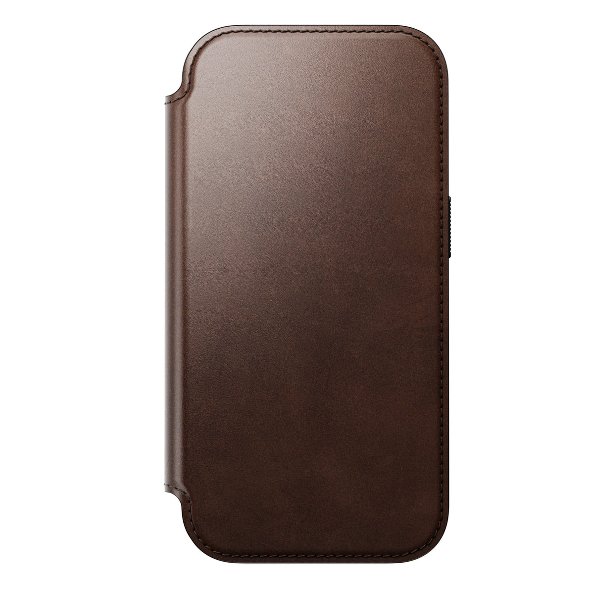 Nomad iPhone 17 Pro/iPhone 18 Pro Fodral Modern Leather Folio Horween Rustic Brown