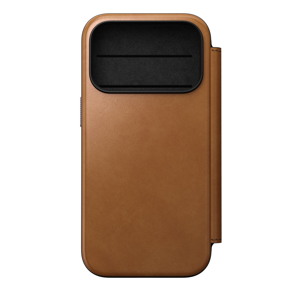 Nomad iPhone 17 Pro/iPhone 18 Pro Fodral Modern Leather Folio English Tan