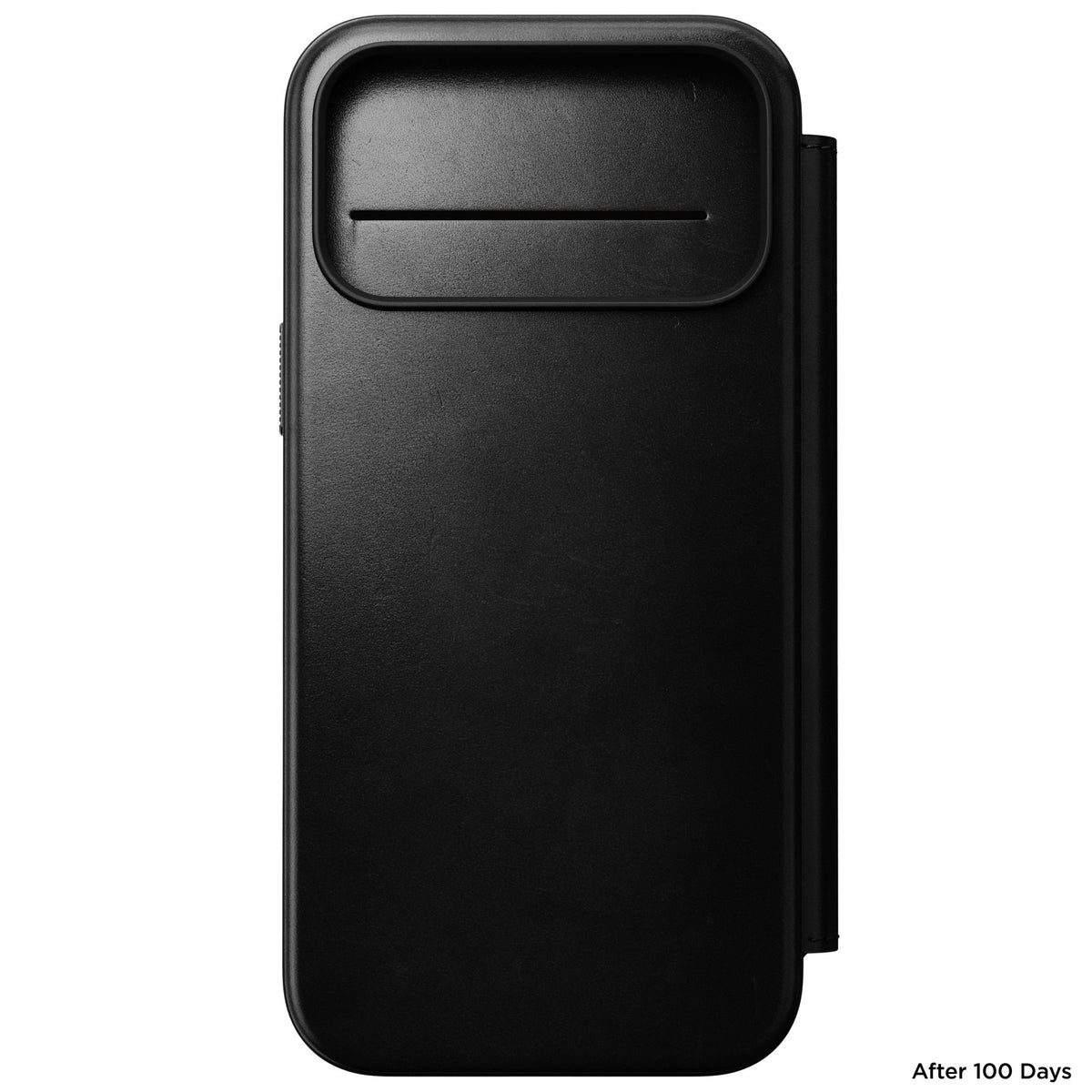Nomad iPhone 17 Pro Max/iPhone 18 Pro Max Fodral Modern Leather Folio Horween Svart