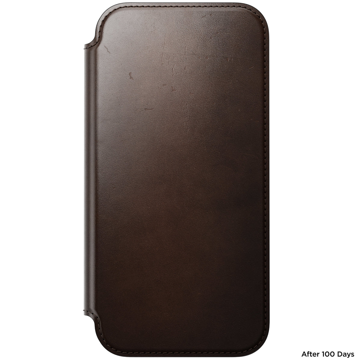 Nomad iPhone 17 Pro Max/iPhone 18 Pro Max Fodral Modern Leather Folio Horween Rustic Brown