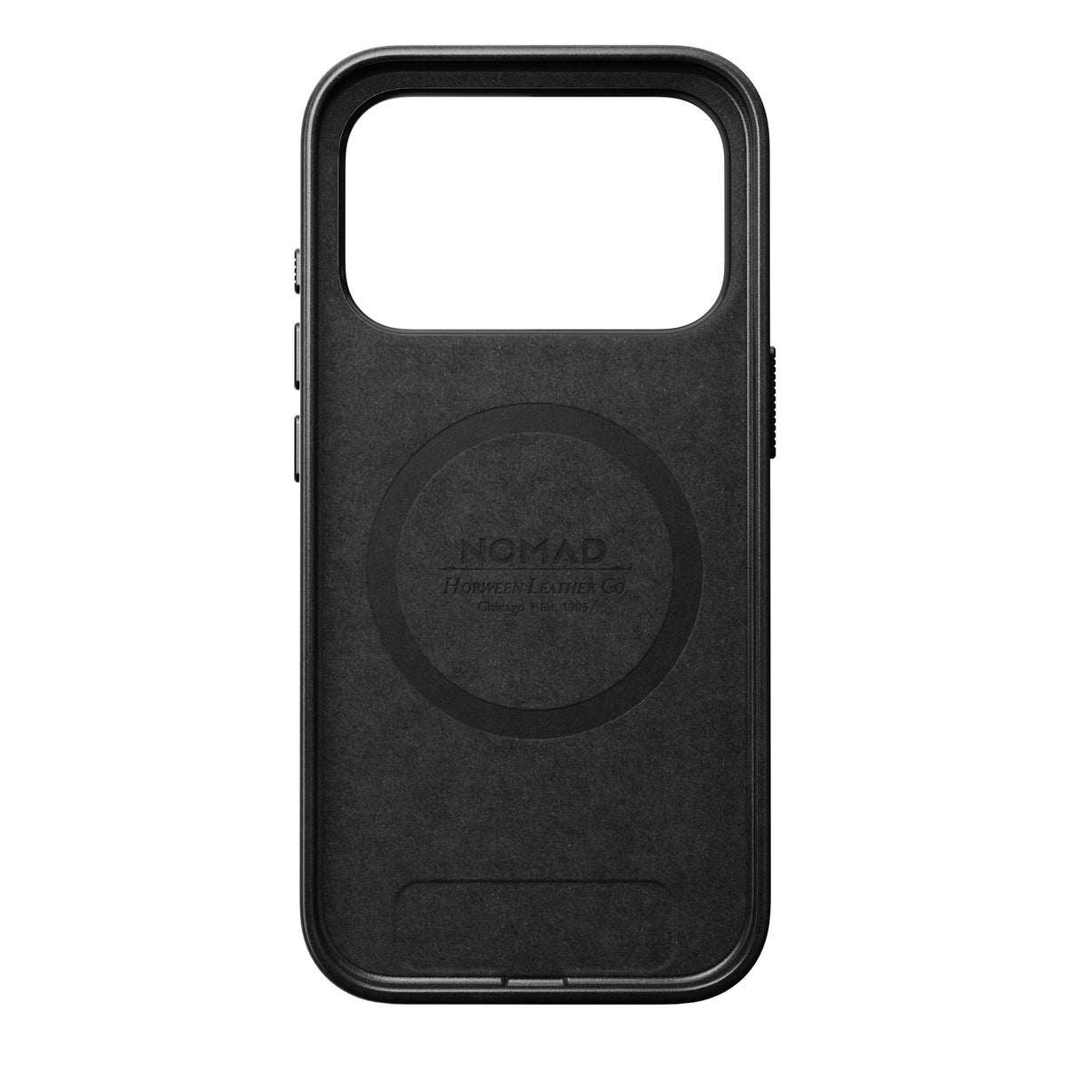 Nomad iPhone 17 Pro/iPhone 18 Pro Skal Traditional Leather Case Horween Svart