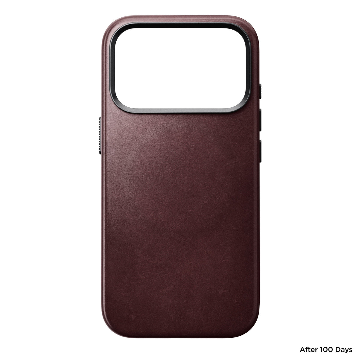 Nomad iPhone 17 Pro/iPhone 18 Pro Skal Traditional Leather Case Horween Burgundy