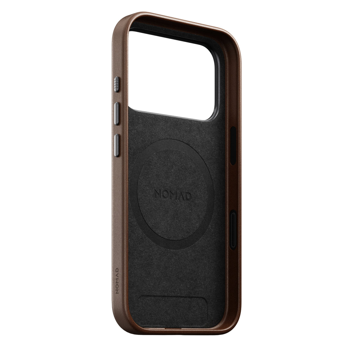 Nomad iPhone 17 Pro/iPhone 18 Pro Skal Traditional Leather Case Brun