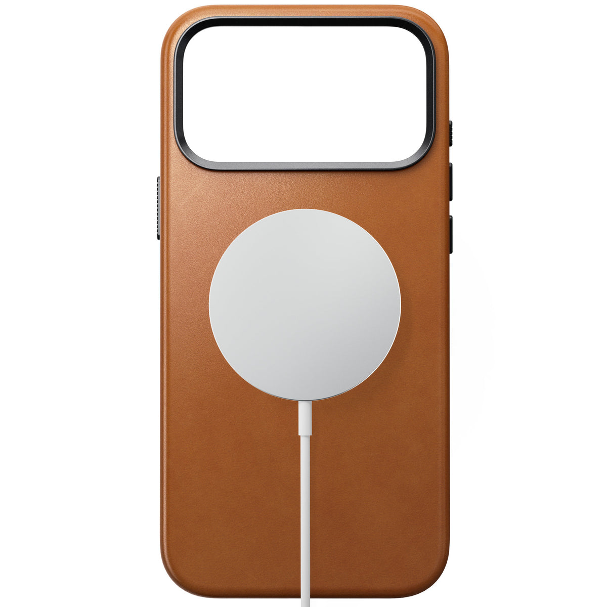 Nomad iPhone 17 Pro Max/iPhone 18 Pro Max Skal Traditional Leather Case Horween Saddle