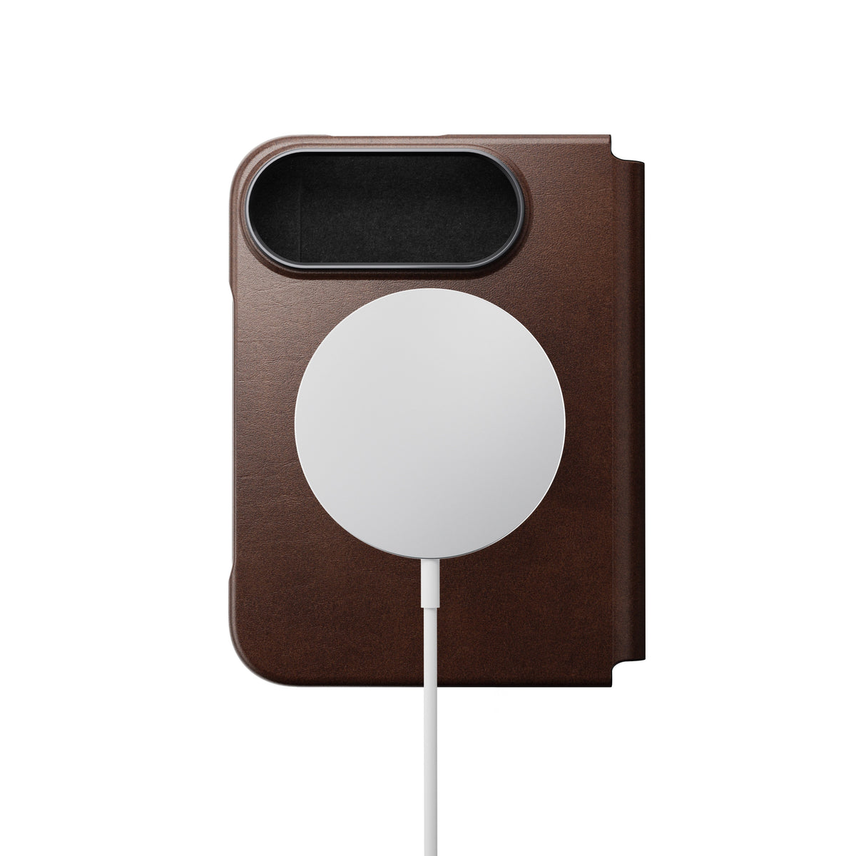 Nomad iPhone Duo Fodral Traditional Leather Folio Horween Rustic Brown