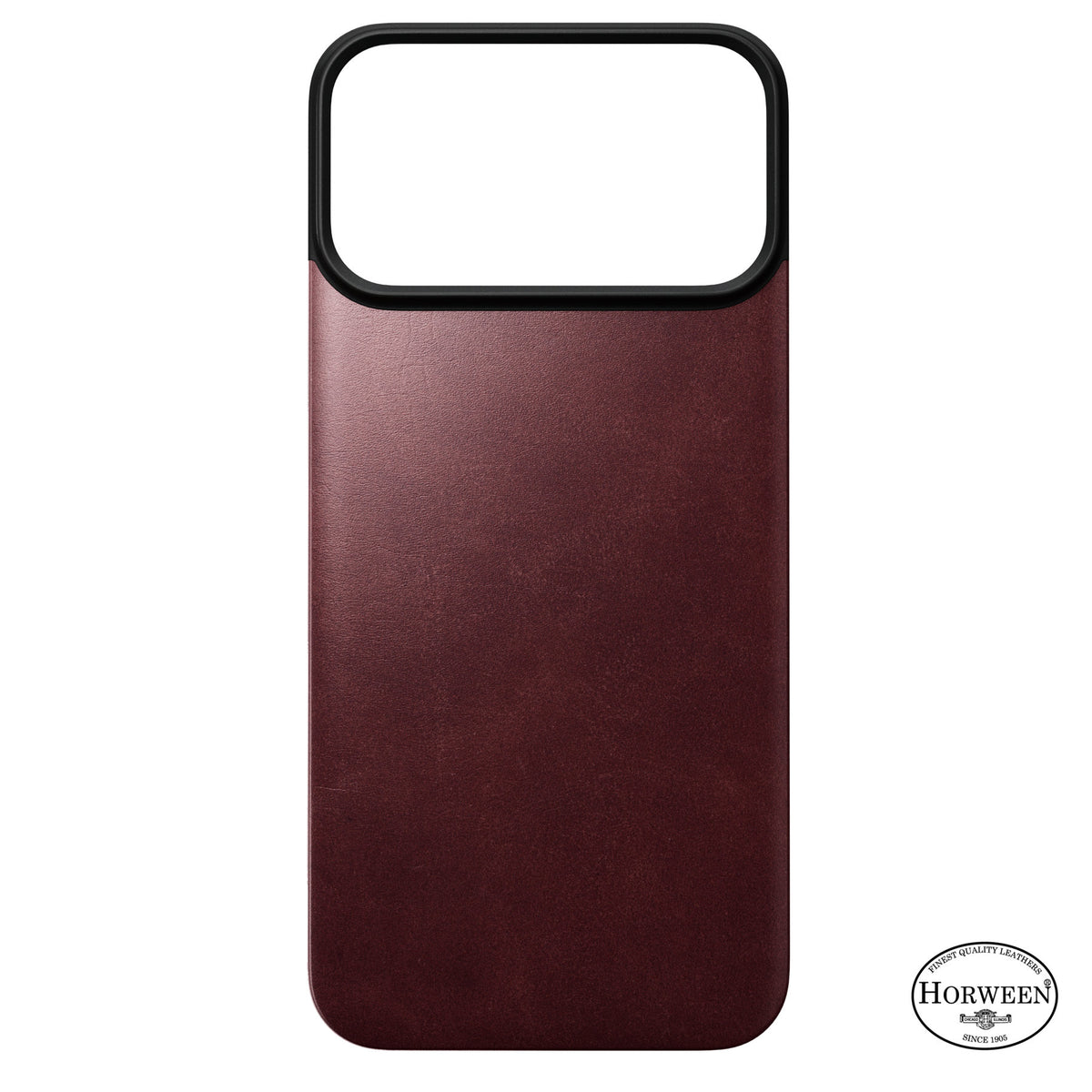 Nomad iPhone 17 Pro Max/iPhone 18 Pro Max Skal Mag Leather Back Burgundy