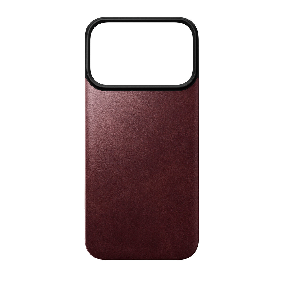 Nomad iPhone 17 Pro/iPhone 18 Pro Skal Mag Leather Back Burgundy
