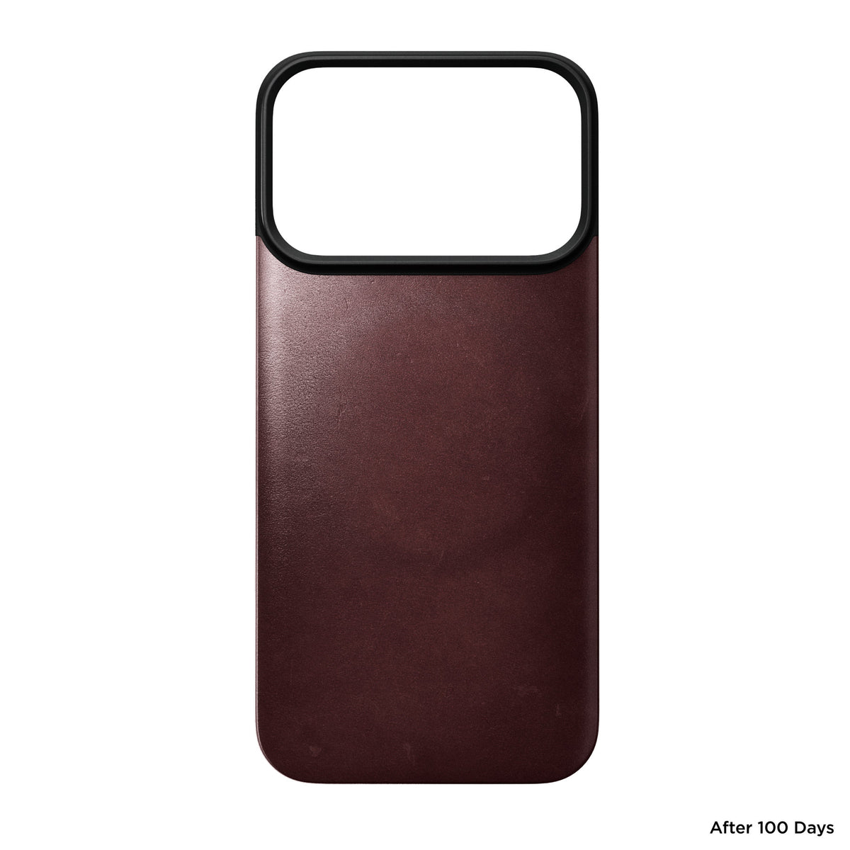 Nomad iPhone 17 Pro/iPhone 18 Pro Skal Mag Leather Back Burgundy