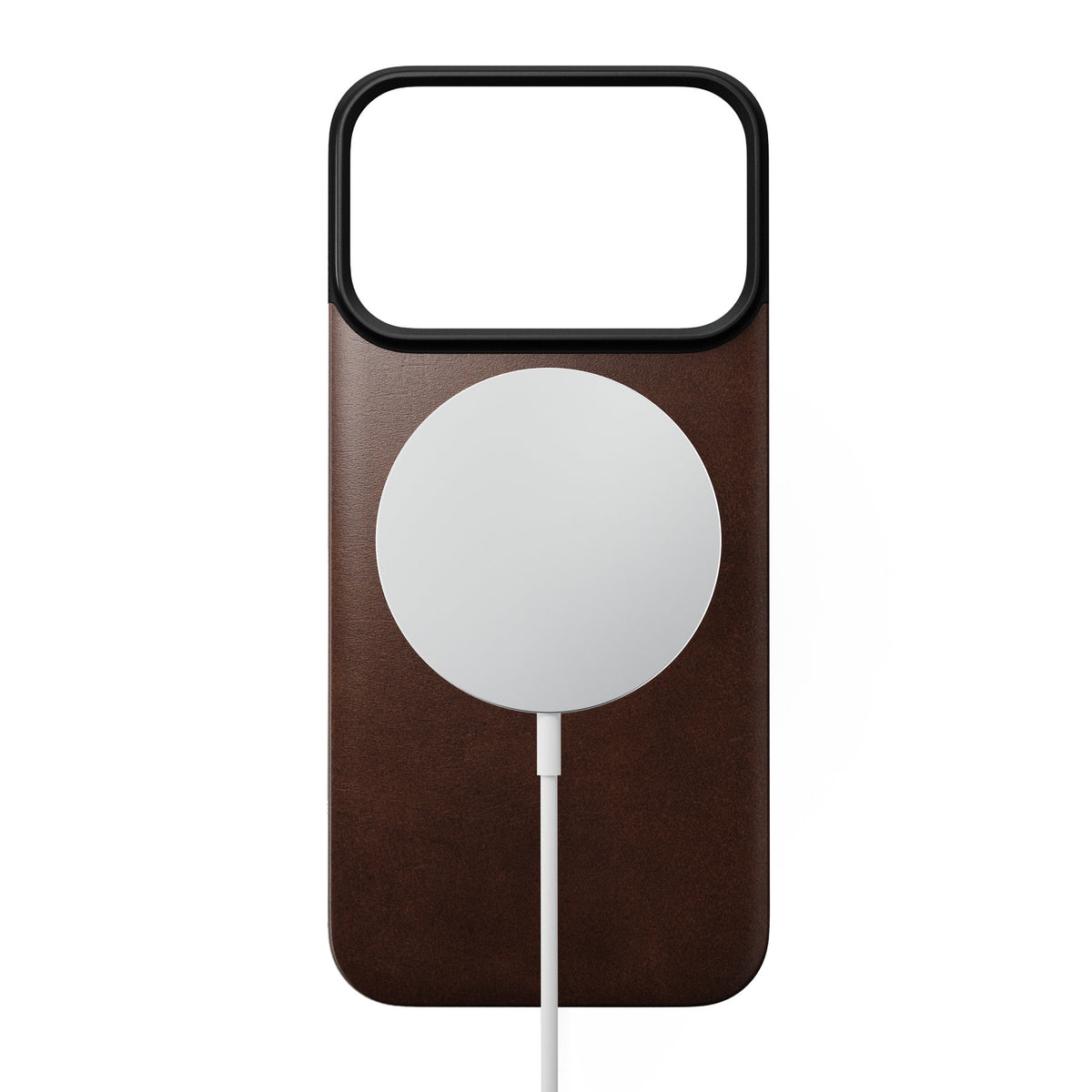 Nomad iPhone 17 Pro/iPhone 18 Pro Skal Mag Leather Back Rustic Brown