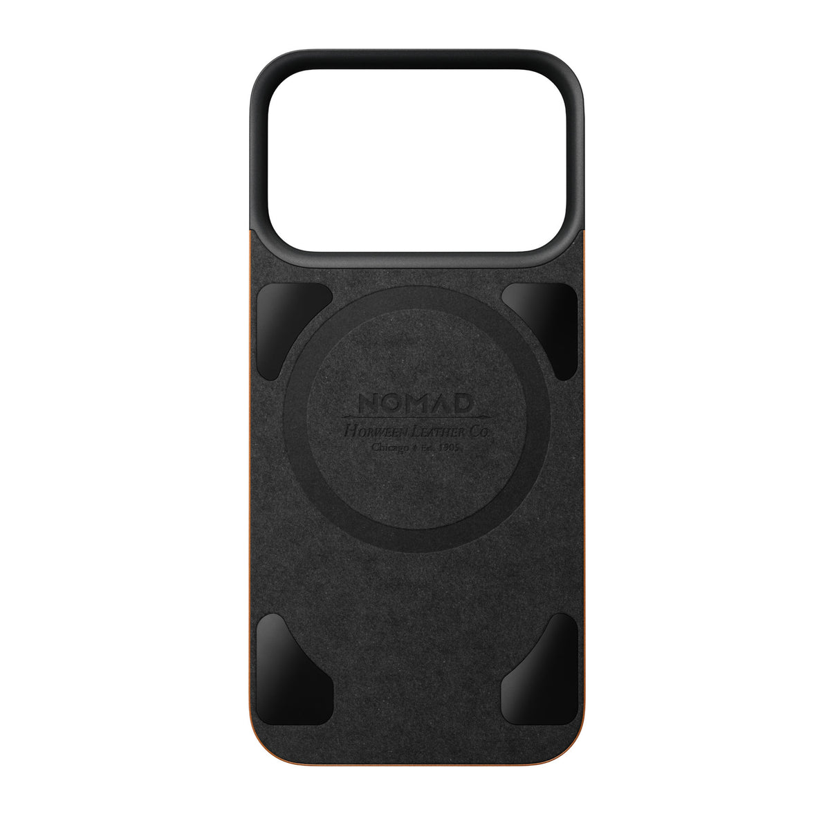 Nomad iPhone 17 Pro/iPhone 18 Pro Skal Mag Leather Back Saddle