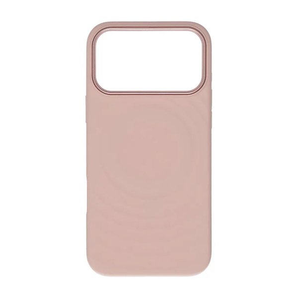 iPhone 17 Pro Max Skal Silikon MagSafe Rosa