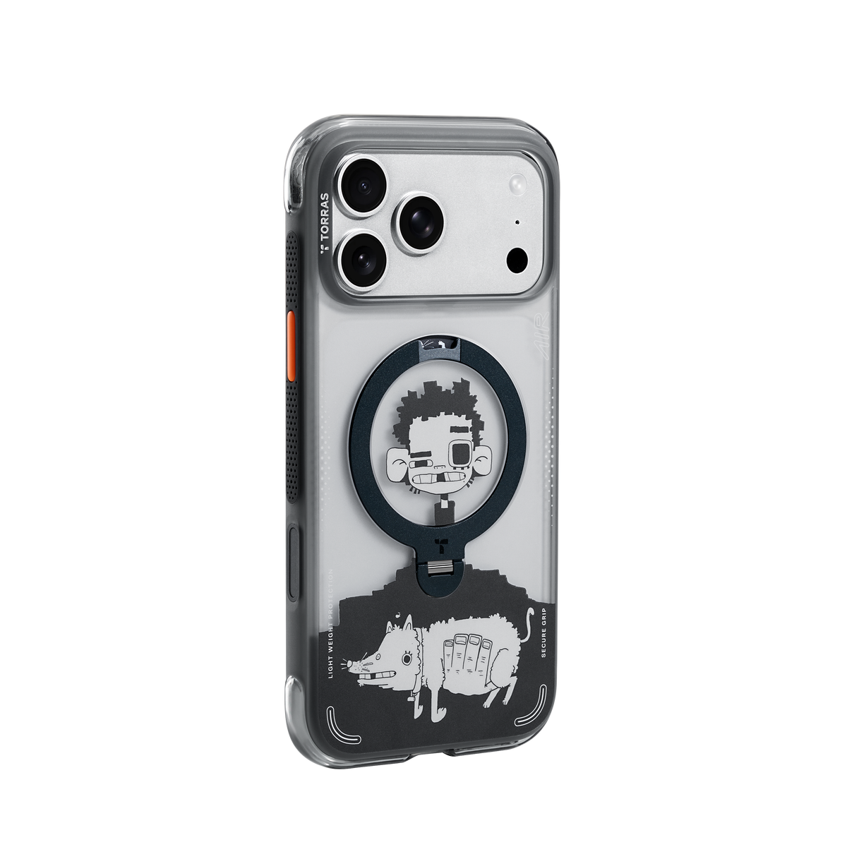 Torras iPhone 17 Pro Skal Ostand Q3 Air Gawx Dawnbreak Guard