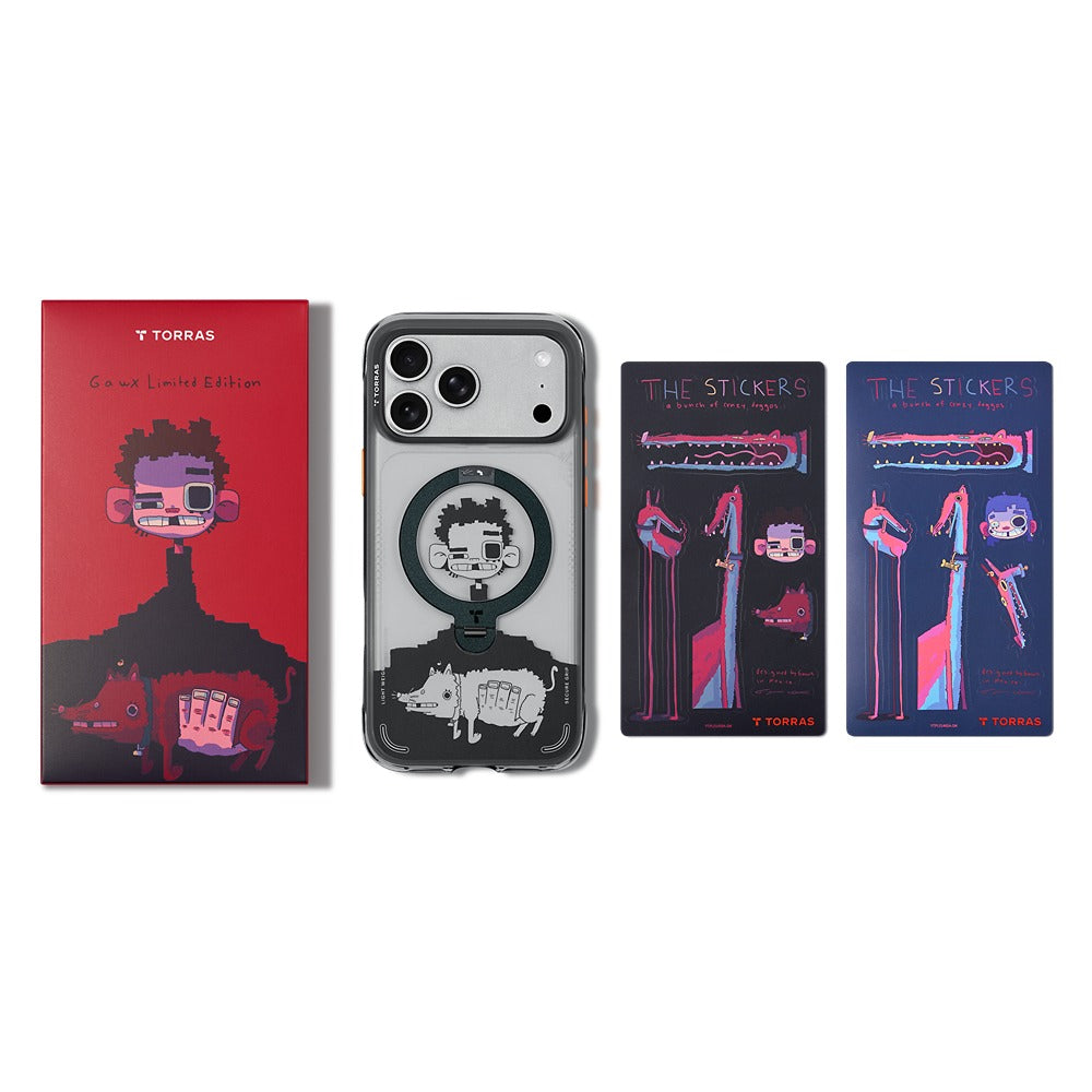 Torras iPhone 17 Pro Max Skal Ostand Q3 Air Gawx Dawnbreak Guard