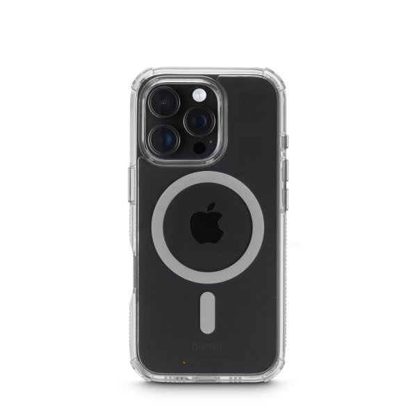 Hama iPhone 16 Pro Skal Extreme Protect MagLine Transparent