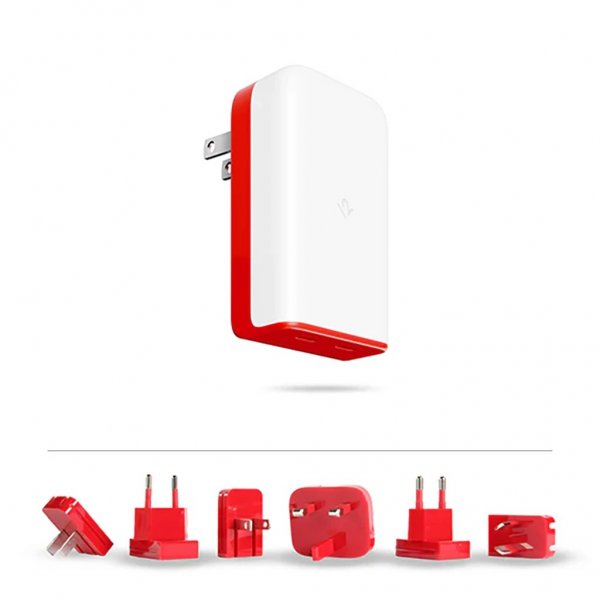 Twelve South PlugBug Travel 50W Reseladdare Vit