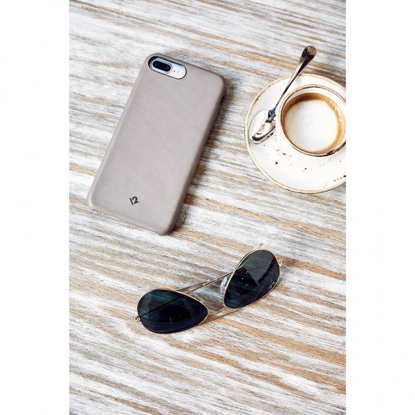 Twelve South iPhone 7 Plus/iPhone 8 Plus Skal Relaxed Leather Cognac