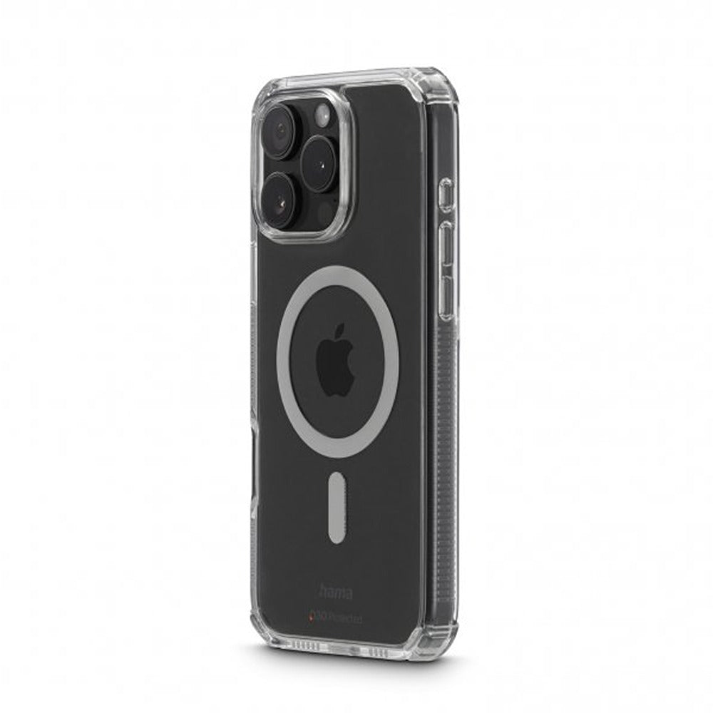 Hama iPhone 16 Pro Max Skal Extreme Protect MagLine Transparent