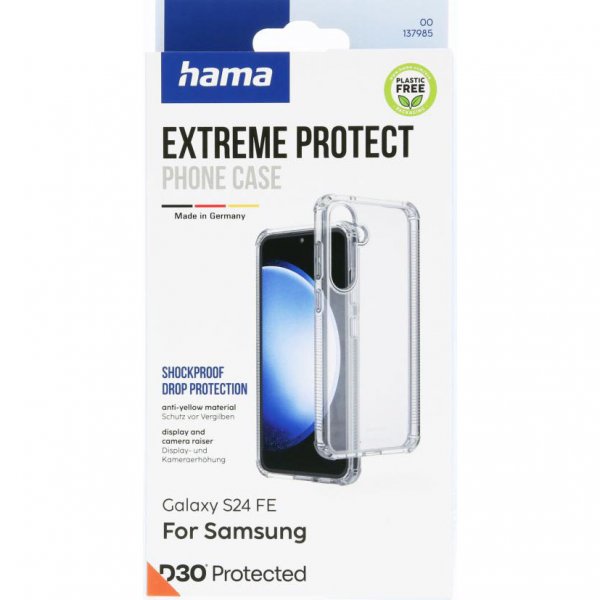 Hama Samsung Galaxy S24 FE Skal Extreme Protect Transparent