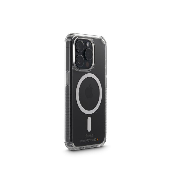 Hama iPhone 15 Pro Skal Extreme Protect MagLine Transparent