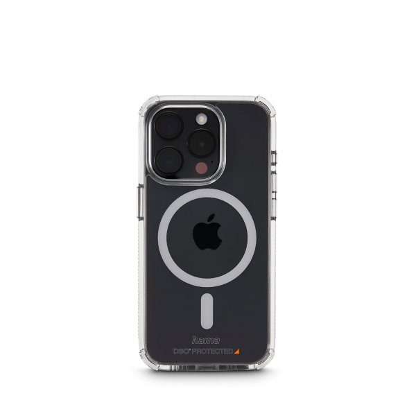 Hama iPhone 15 Pro Max Skal Extreme Protect MagLine Transparent