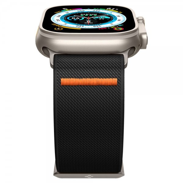 Spigen Apple Watch 44/45/46mm/Ultra 49mm Armband Lite Fit Ultra Svart