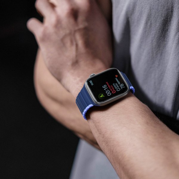 Dux Ducis Apple Watch 38/40/41/42mm Armband LD Series Blå Lila