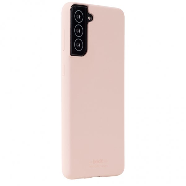 Holdit Samsung Galaxy S21 Plus Skal Silikon Blush Pink