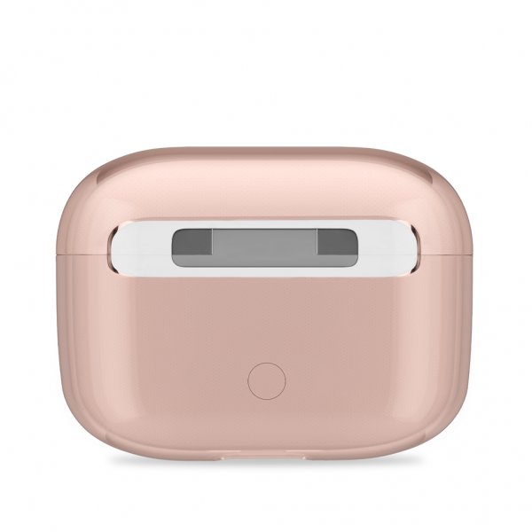 holdit AirPods Pro/AirPods Pro 2 Skal Seethru Blush Pink