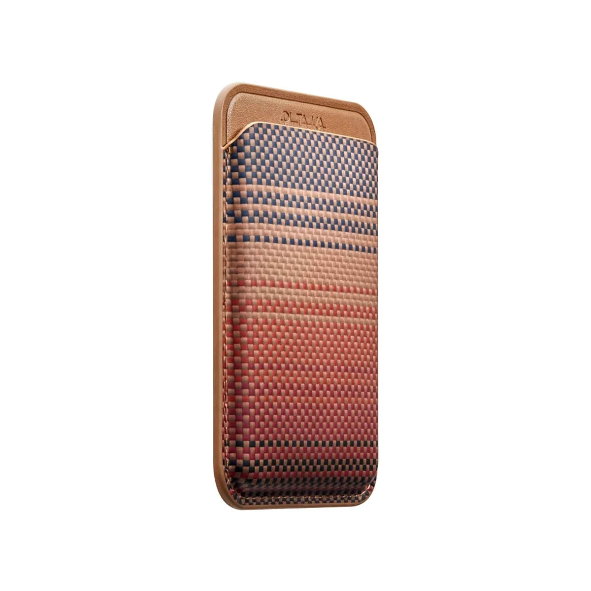 Pitaka Korthållare Magnetic Woven Wallet Sunset