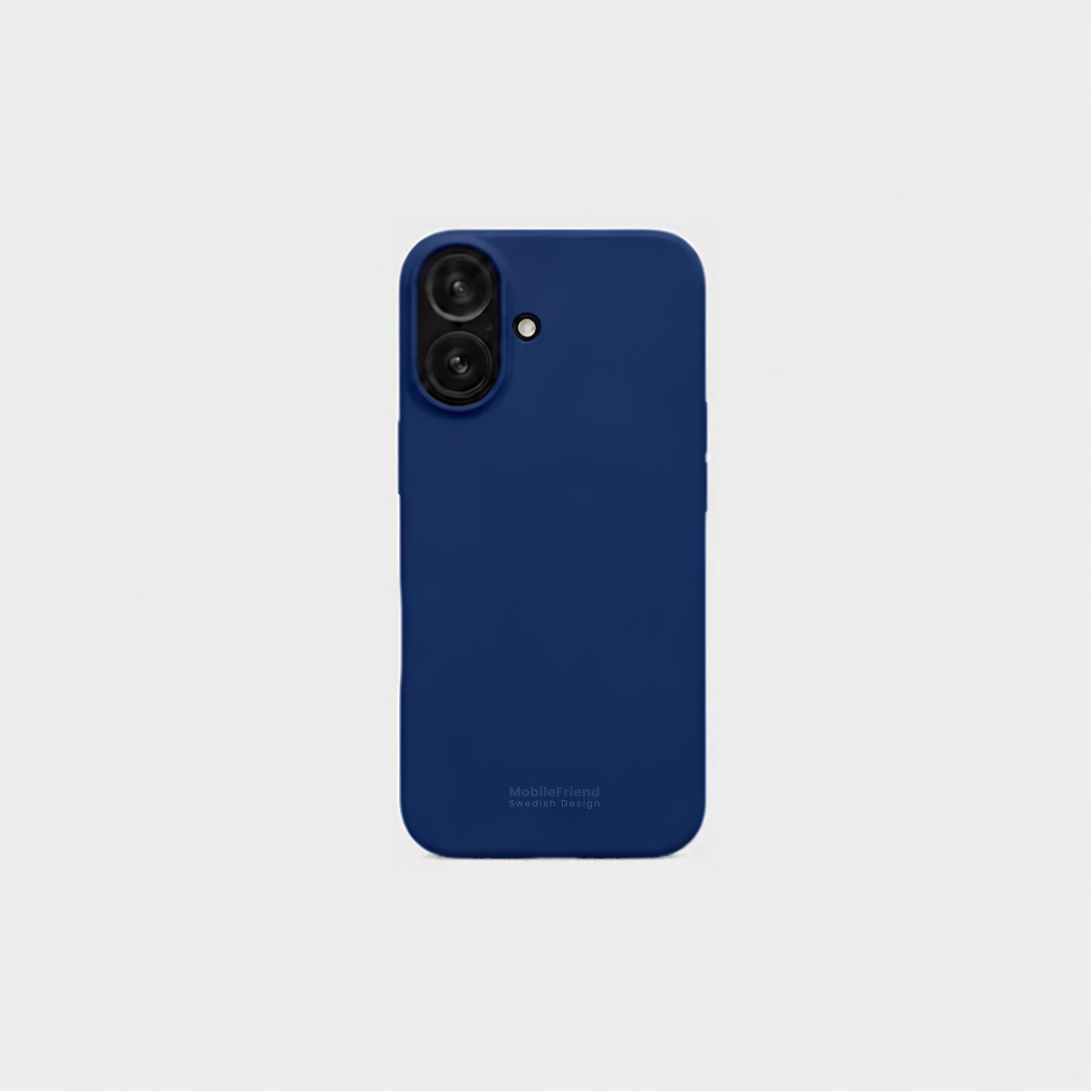 MobileFriend iPhone 17 Skal Silikon Navy Blue